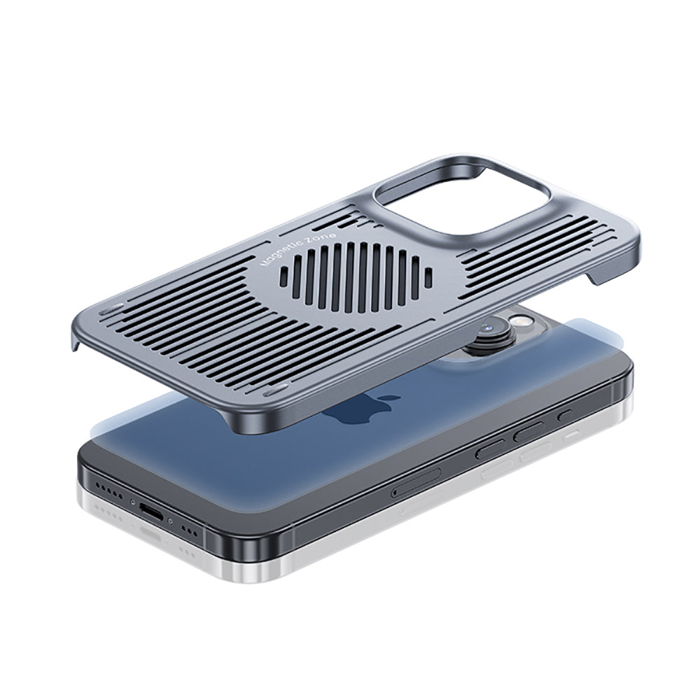 Benks Biliz iPhone 15 Pro M-safe Şarj ve Soğutucu Özellikli Kılıf Benks Biliz iPhone 15 Pro M-safe Şarj ve Soğutucu Özellikli Kılıf